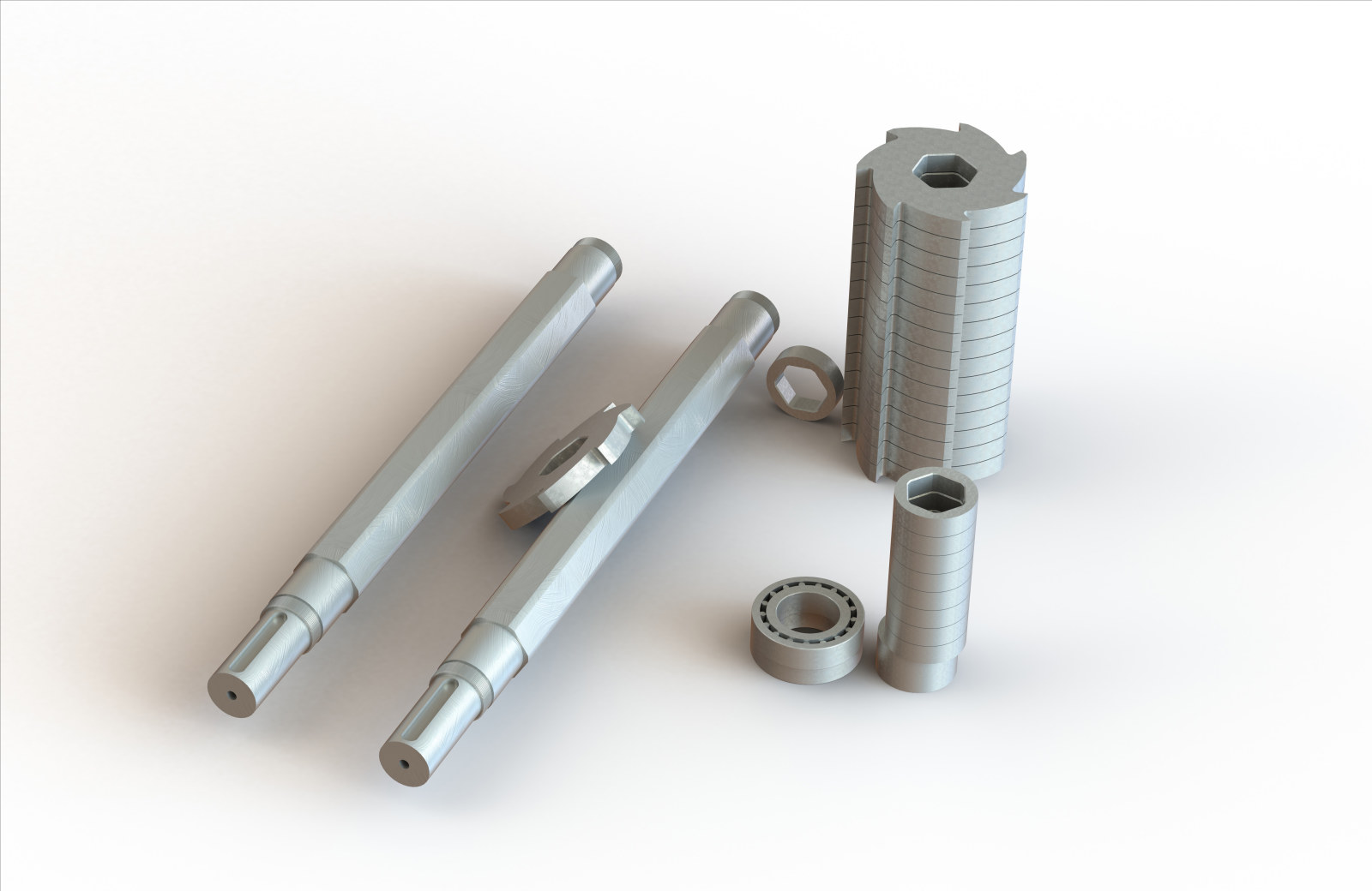 撕碎机刀轴套组合